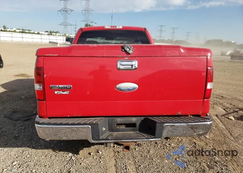 2005 Ford F150 из США, поврежденный, VIN 1FTPX14515FB37894